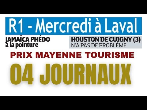 PRIX MAYENNE TOURISME 04 QUATRE JOURNAUX WEEKEND GAZETTE GENY COURSE PARIS TURF DU MERCREDI 11.03.26