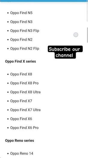 📱 Oppo Android 16 Update! 😍Check out the complete list of OPPO devices eligible #oppo #technews