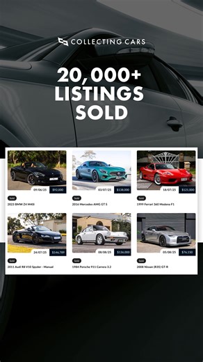 Selling your car has never been easier. With no seller fees, expert support, and a 7-day auction format, Collecting Cars makes it simple from start to sold. | Collecting Cars | Facebook