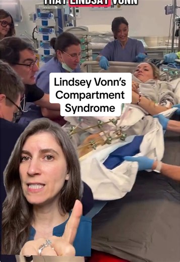 Lindsey Vonn's Near-Leg Loss Due to Compartment Syndrome