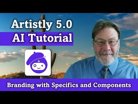 Artistly 5.0 Tutorial: Branding with Specifics and Components