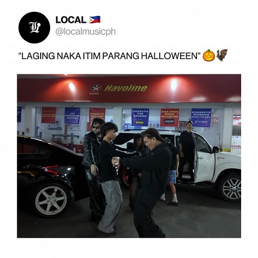 "LAGING NAKA ITIM PARANG HALLOWEEN" 🎃🦇 | LOCAL