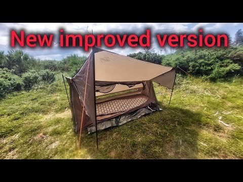 Ultralight Onewind solovent bivy tent | The upgraded Version