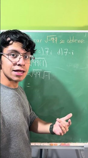 Imaginary numbers 🌈 #mathematics #unam