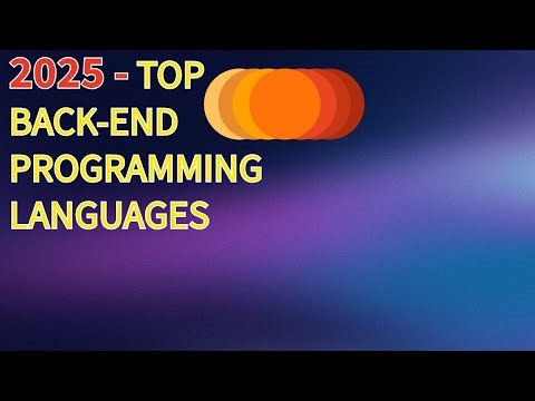 TOP Back-End Programming Languages of 2025