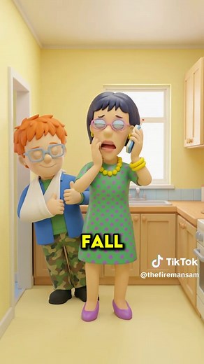 Norman Price Tries to Skip School with a Fake Broken Arm | Fireman Sam