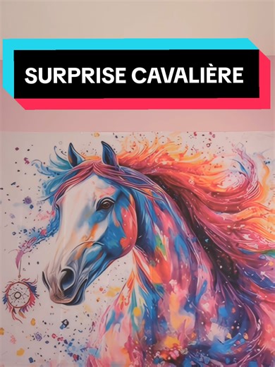 Hâte qu'elle rentre pour découvrir la surprise ! 🥰 Vous aimez le résultat ? 👇 #chambre #cheval #deco #surprise #foryoupage