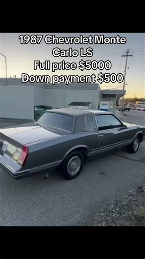1987 Chevrolet Monte Carlo LS for Sale in Ferndale
