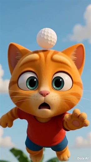 “Little Kitten vs Baby Monkey Playing Table Tennis! The Ending Will Make You Laugh! 🏓😹🐵”