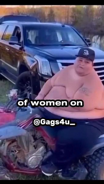 Fat Guy Flexing His Quadbike 😂 #fyp #funnyvideos #comedy #gags #laugh
