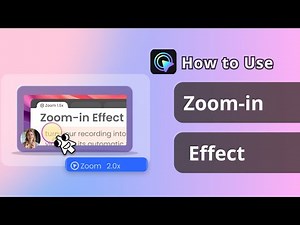 FocuSee: How to Add Zoom-in Effect in on A Video with FocuSee?