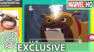 KAMALA KHANFIDENTIAL - Lockjaw - Marvel Rising- Secret Warriors