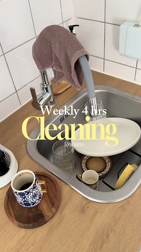 Weekly 4-Hour Cleaning Routine — Step-by-Step Clean With Me