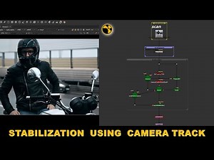 Nuke Tutorial :- Footage Stabilization Using Camera Track
