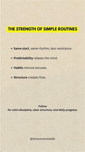 The Strength of Simple Routines