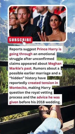 BREAKING: Prince Harry Left Emotional After Shocking New Claims About Meghan Markle’s Past 😳