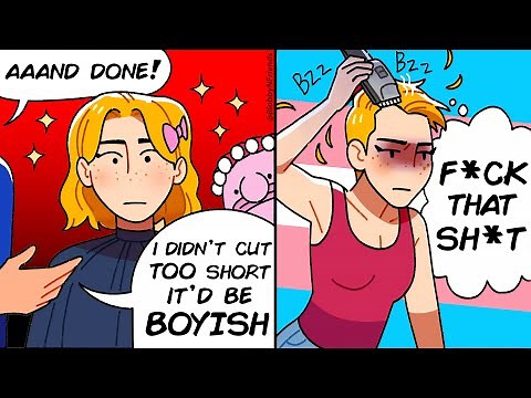 F THAT give me MAN HAIR😡| Trans Memes