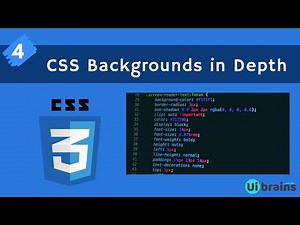 04 CSS Backgrounds | css tutorial for beginners | Ui Brains | NAVEEN SAGGAM