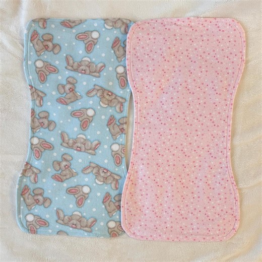 Flannel Burp Cloth Infant Essential Newborn Baby Shower Gift - Etsy