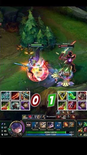 10k HP FIORA vs 10K HP MASTER YI #leagueoflegends