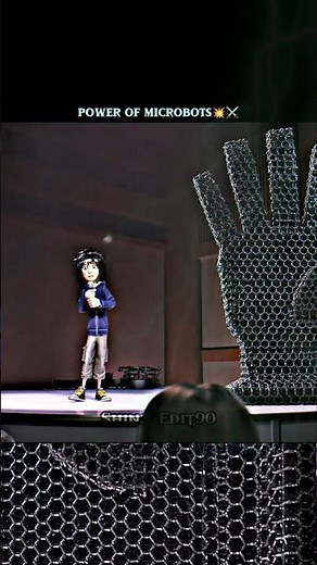 Big Hero 6 Best Scene: Microbots Edit 🔥 #HiroHamada #Animationল