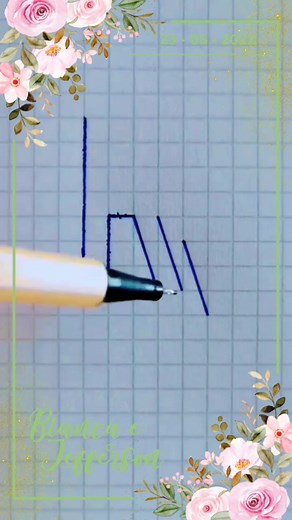 1.6K views · 13 reactions | Draw R on graph paper. #calligraphy #art #reels | Al Qalam Calligraphy | Facebook