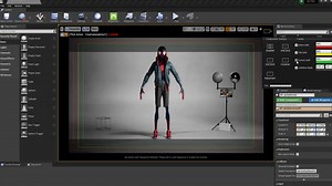Unreal Character Look Dev and Lighting Turntable Project 1001
