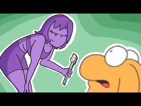 Uh oh you found the toothpaste!