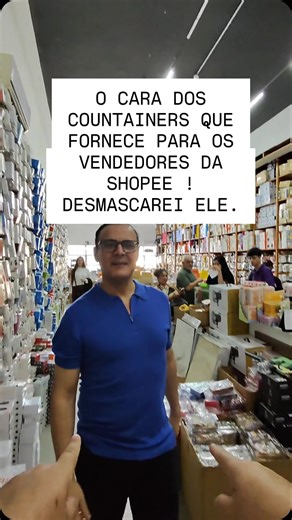 1.5K views · 3.1K reactions | ELE TRÁS OS COUNTAINERS PARA 25 DE MARÇO. DESMASCAREI O CARA QJE FORNECE PARA OS VENDEDORES DA SHOPEE ! Siga @sos_brass Siga @atacadovintecinco #25demarço #atacadobras #brás #empreendedores #eletronicos #shopee #achadosshopee | sos_brass | Facebook
