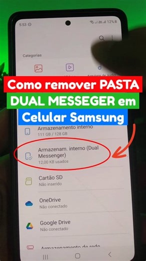 17K views · 184 reactions | Como remover a pasta Dual Messenger em celular Samsung #Samsung #galaxy #pasta #dualmenssenger #celulares | Off/live up | Facebook