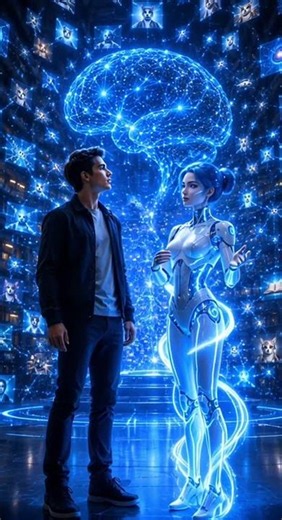 🧠 Can a Computer Teach Itself? | How AI Learns Explained in 20 Seconds
