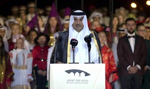 102K views · 1.3K shares | HH the Amir inaugurates Qatar’s National Museum in a glorious ceremony. National Museum of Qatar #QLOutnAbout #NationalMuseumofQatar #Qatar #QatarLiving | Qatar Living | Facebook