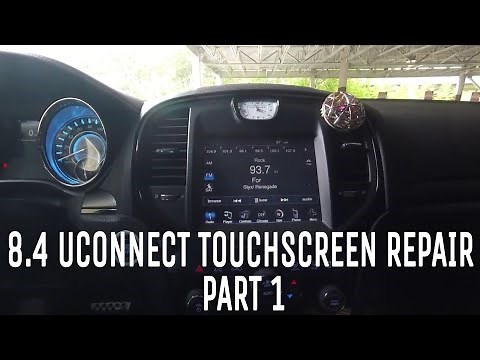 Chrysler 300 8.4 RB5 RE2 Uconnect touchscreen repair (How to)... Part 1