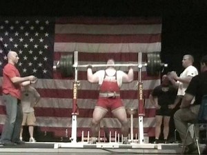 Josh Bryant - Overhead Press 445 lbs.