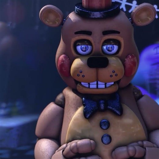 Toy Freddy Voice Line animated