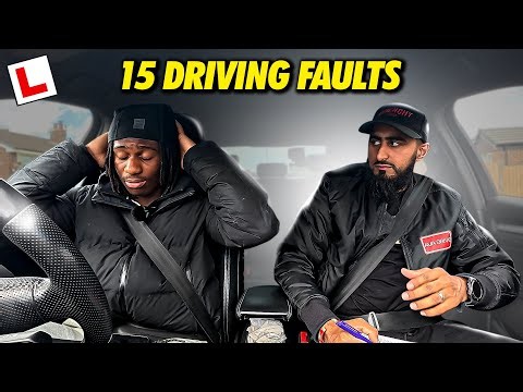 Driving Test Gone Wrong! 15 Faults & A Painful Result