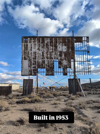 Exploring an Abandoned Drive-In Theater in Nevada