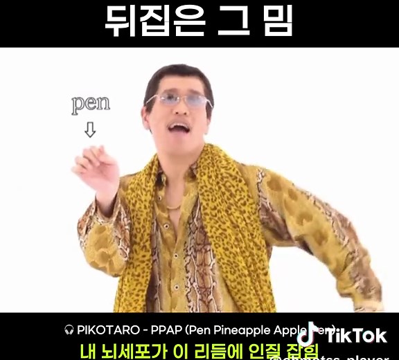 전설의 밈: PIKOTARO의 PPAP 즐기기
