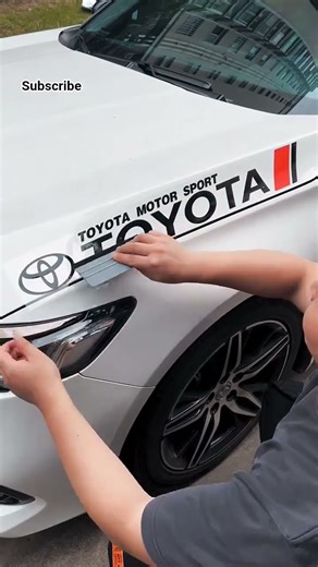 Toyota Sport Decal #youtubeshorts