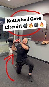 Kettlebell Core Circuit! 💣🔥💣🔥 #kettlebell #kettlebellworkout #coreworkout | Joe Callari