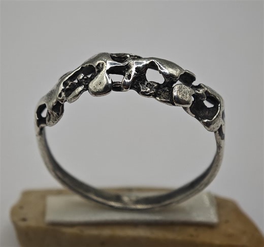 Medieval Silver Ring / Medieval Artifacts / Size 18.5mm (US 8.5) - Etsy Australia