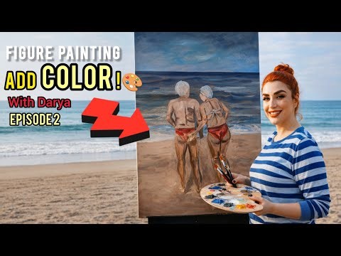 Figure Painting from Scratch 🎨 | Episode 2 – Coloring & Skin Tone