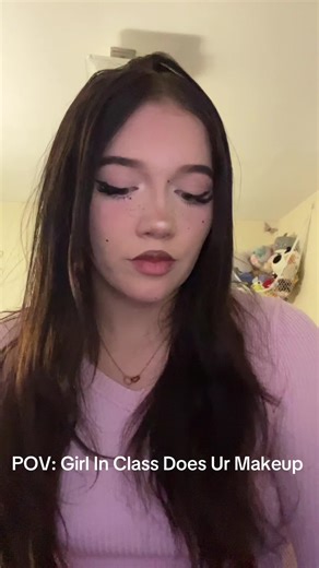 ASMR Makeup Session in Class: Relaxing POV Experience