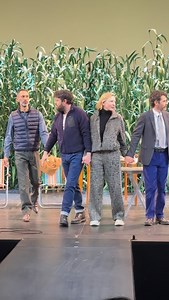 One of the best nights of theater this year: Cate Blanchett and Emma Corrin in The Seagull at the Barbican. I walked out buzzing. #london #westend #cateblanchett #emmacorrin #barbican | Brian.Reads