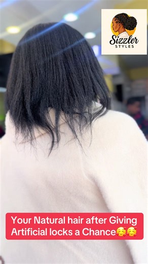 Natural Hair After Artificial Locks - A Transformation