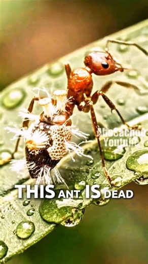 This Ant Is Dead… But Still Moving 😬 #shorts