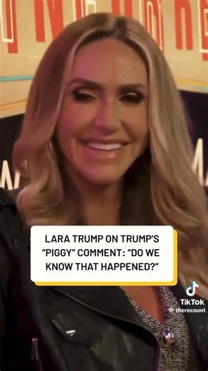 WATCH: On Bill Maher’s podcast Lara Trump weakly tries to pretend Trump said “Mcgee” instead of “Piggy”, then laughs like an evil villain | The Tennessee Holler