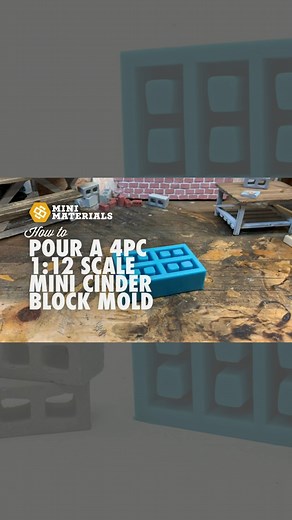 Ever wanted to build your own tiny fortress? Our 1:12 Scale Mini...