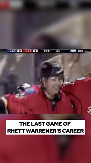 Rhett Warrener played in his final NHL game on this day 17 years ago. 🎥: Robert Munnich/X | NHL