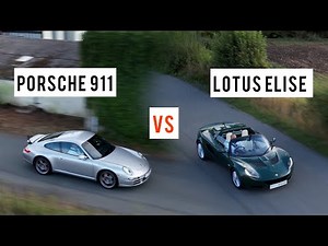 Comparison of Porsche 911 997 vs Lotus Elise
